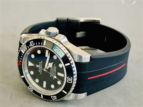 rolex rubber watch|rubber straps for Rolex submariner.